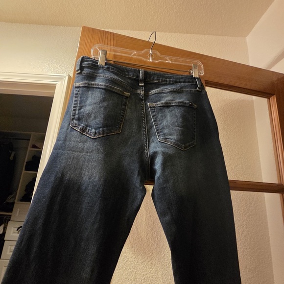 Tommy Hilfiger Dark Blue Straight Leg Jeans - Picture 6 of 9